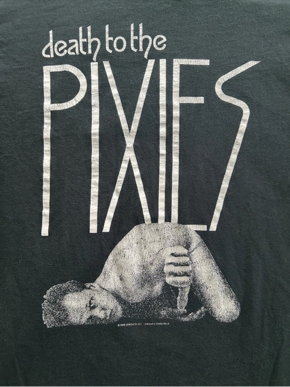 Vintage Death To The Pixies T Shirt Men's Small Graphic Logo Rock Band Tee